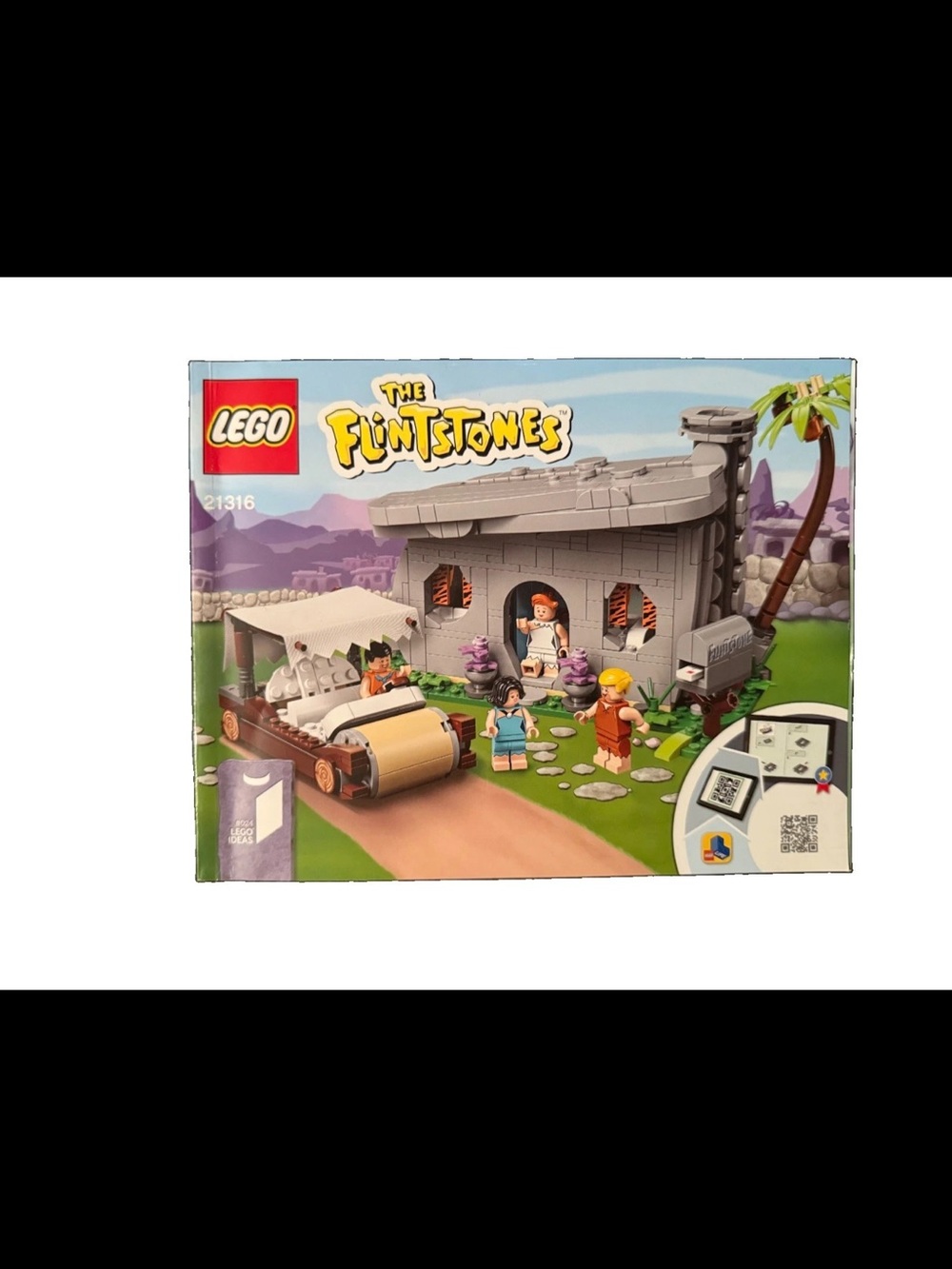 LEGO Ideas RETIRED: The Flintstones (21316) COMPLETE w Manual And Original Box